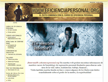 Tablet Screenshot of eficienciapersonal.org